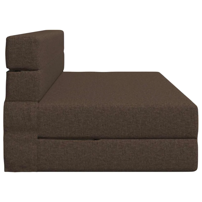 Sulankstomas Sofos Lova Taupe 152 x 86,5 x 60 cm Audinys