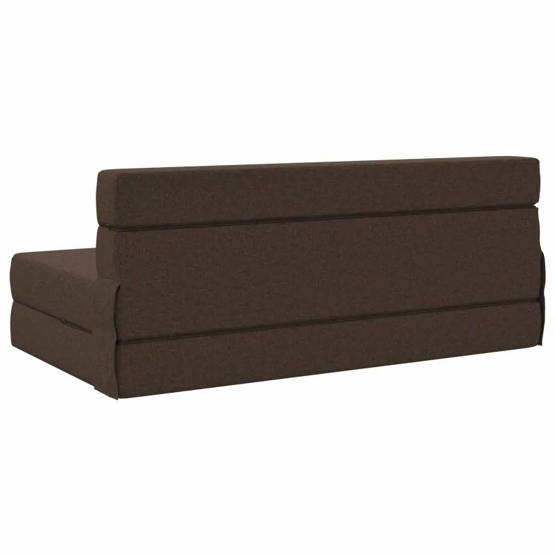 Sulankstomas Sofos Lova Taupe 152 x 86,5 x 60 cm Audinys