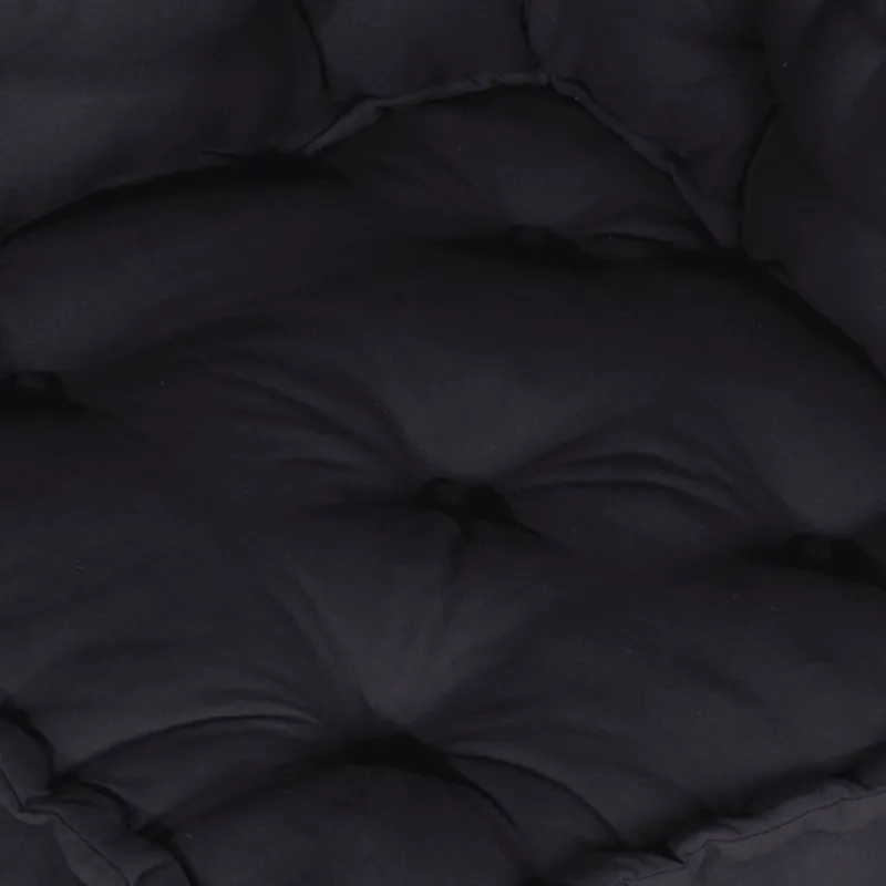 Dvivietė modulinė sofa, antracito spalvos, 140x70x36, audinys
