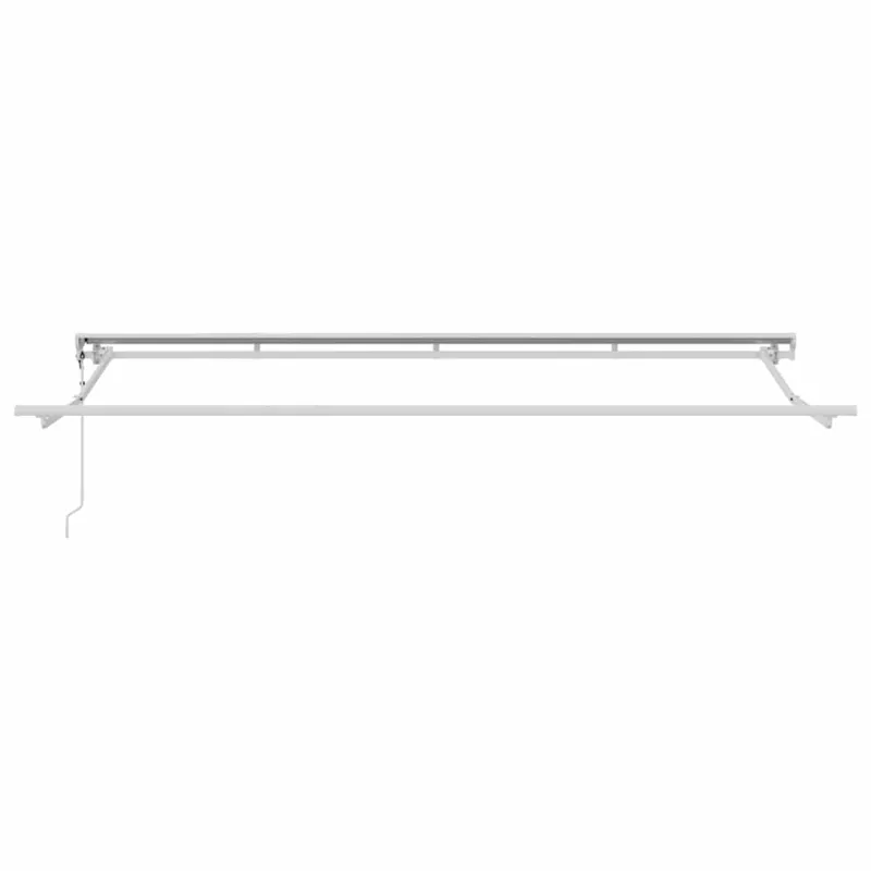 Markizės rėmas Geltona ir balta 400 x 200 cm