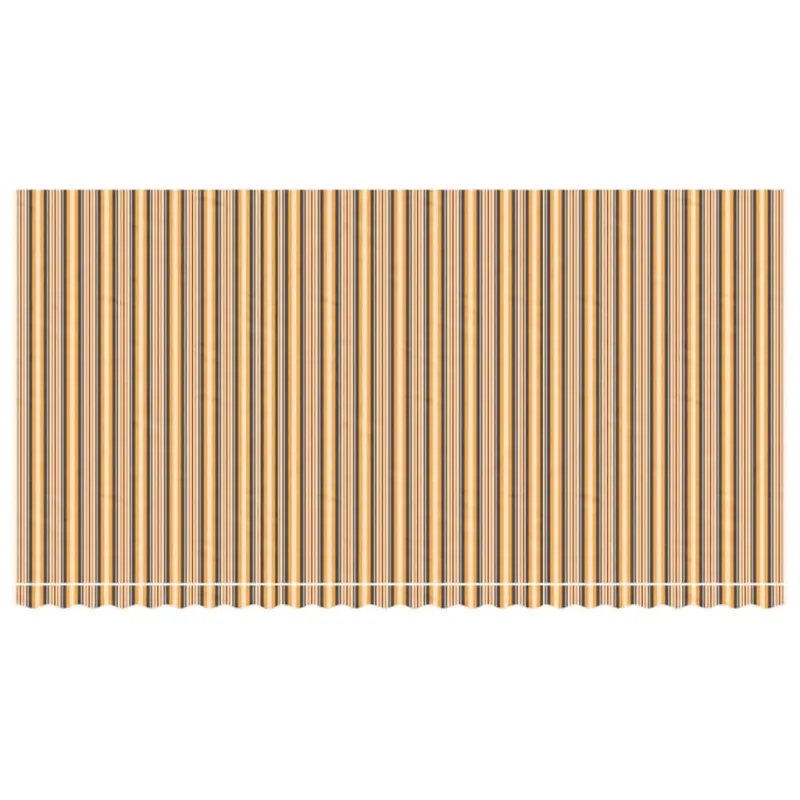 Pakaitinis audinys markizei, įvairių spalvų, 6x3m, dryžuotas