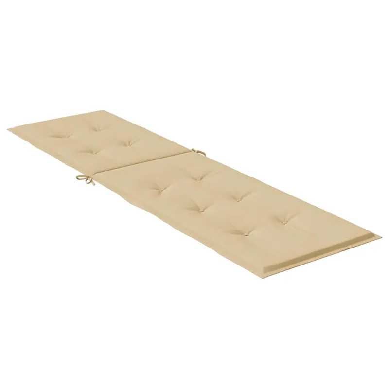 Terasos kėdės pagalvėlė, smėlio, (75+105) x 50 x 4cm, audinys