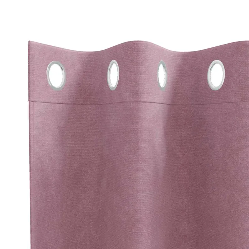Užtemdymo užuolaidos 2 pcs Tamsiai rožinė 140 x 245 cm Aksomas