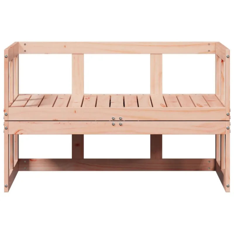 Sodo sofa-suoliukas, douglas eglės masyvas, išskleidžiama