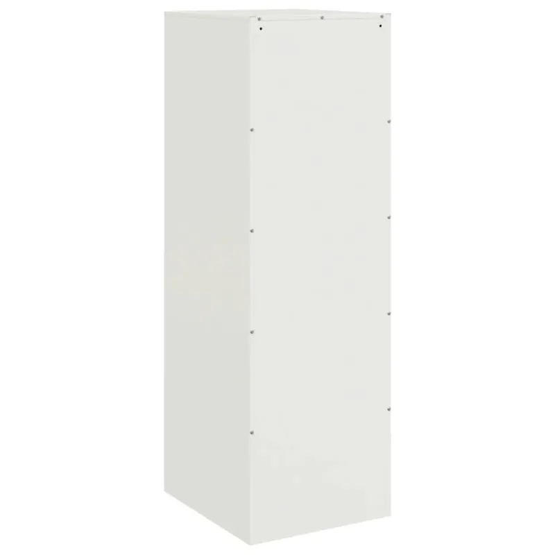 Šoninė spintelė, baltos spalvos, 34,5x39x107cm, plienas