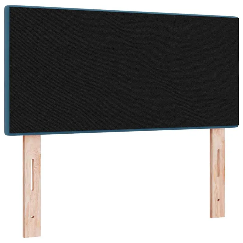 LED galvūgalis su LED juostelėmis Mėlyna 90 cm Aksomas