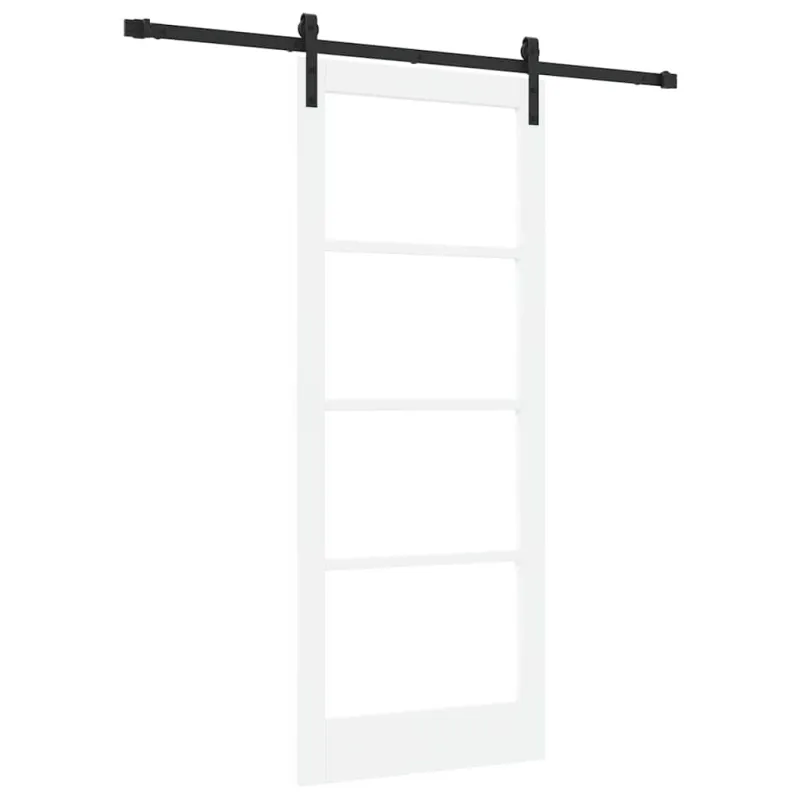 Slankios durys ORKDAL Balta ir juoda 83 x 202 cm