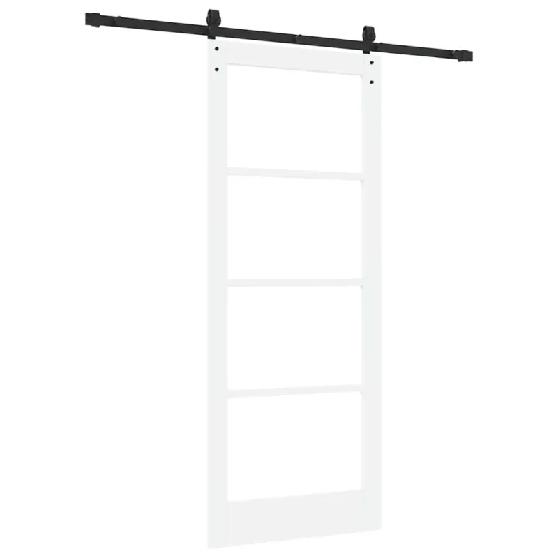 Slankios durys ORKDAL Balta ir juoda 83 x 202 cm