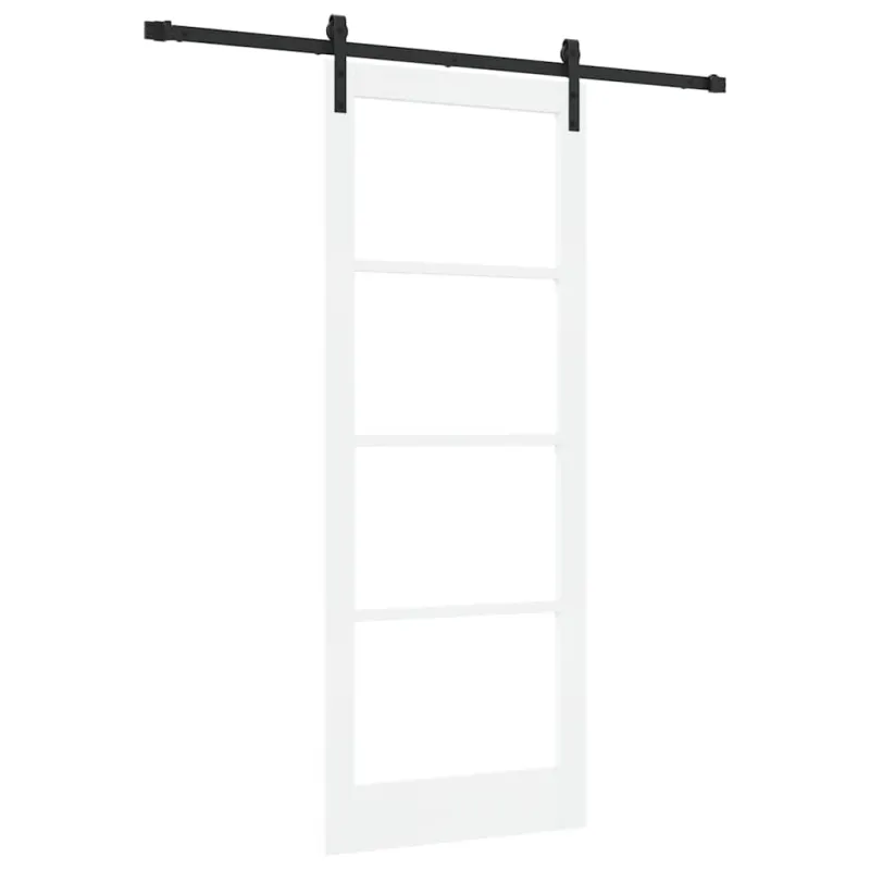 Slankios durys ORKDAL Balta ir juoda 83 x 211 cm