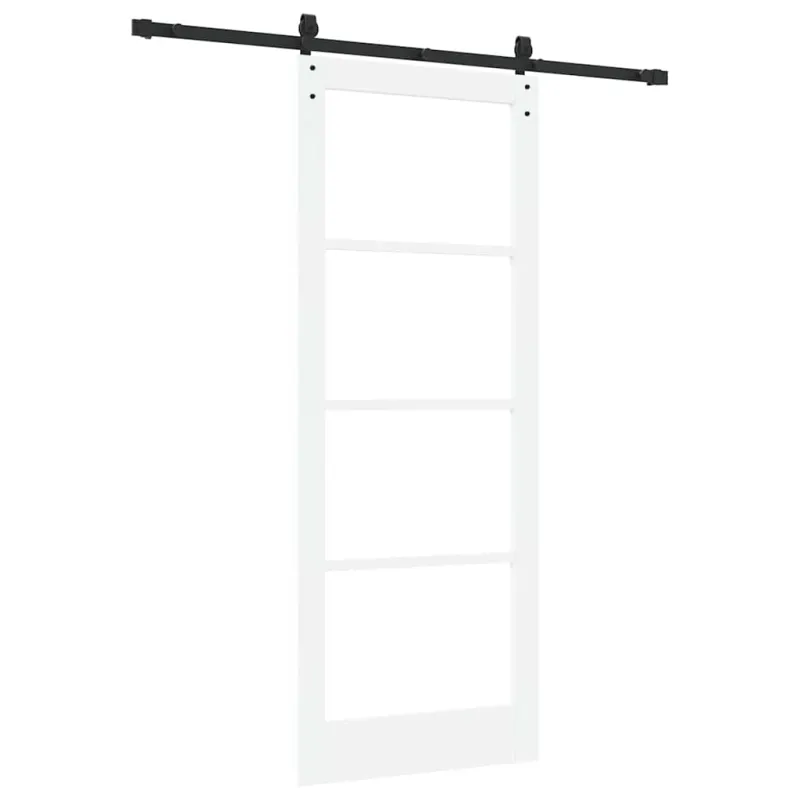 Slankios durys ORKDAL Balta ir juoda 83 x 211 cm