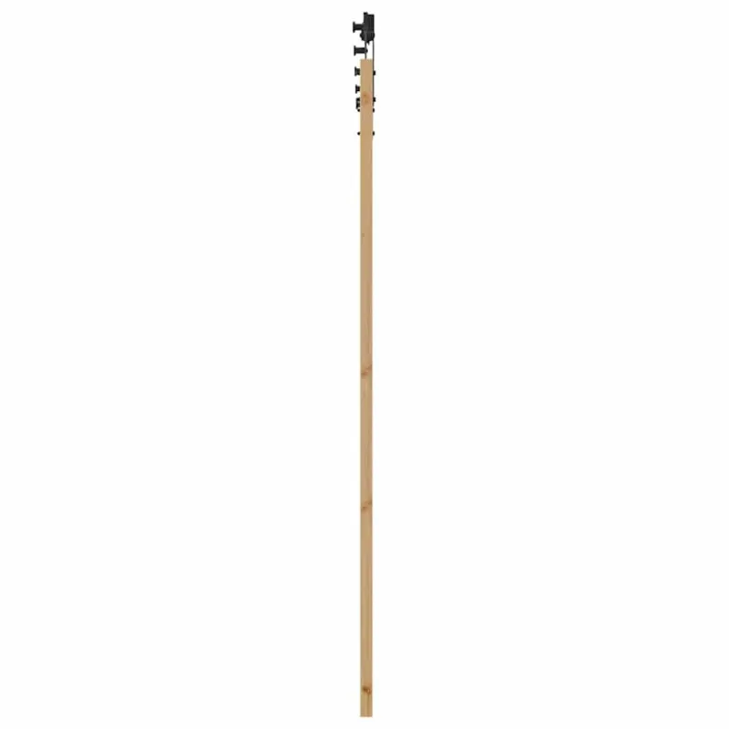 Slankios durys ORKDAL Natūrali ir juoda 93 x 202 cm