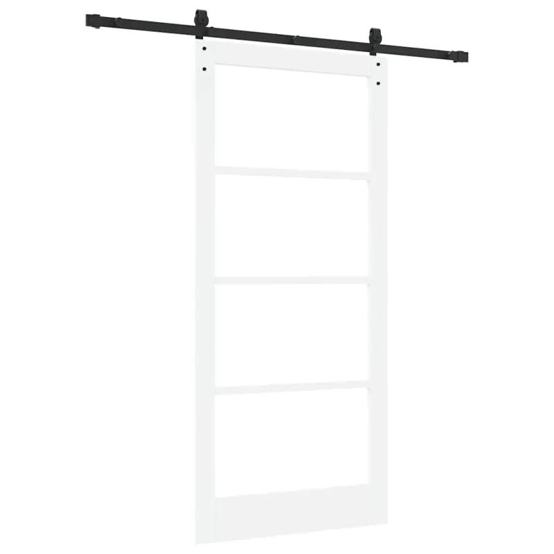 Slankios durys ORKDAL Balta ir juoda 93 x 202 cm