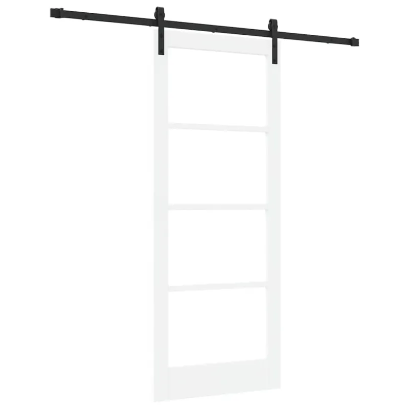 Slankios durys ORKDAL Balta ir juoda 83 x 202 cm