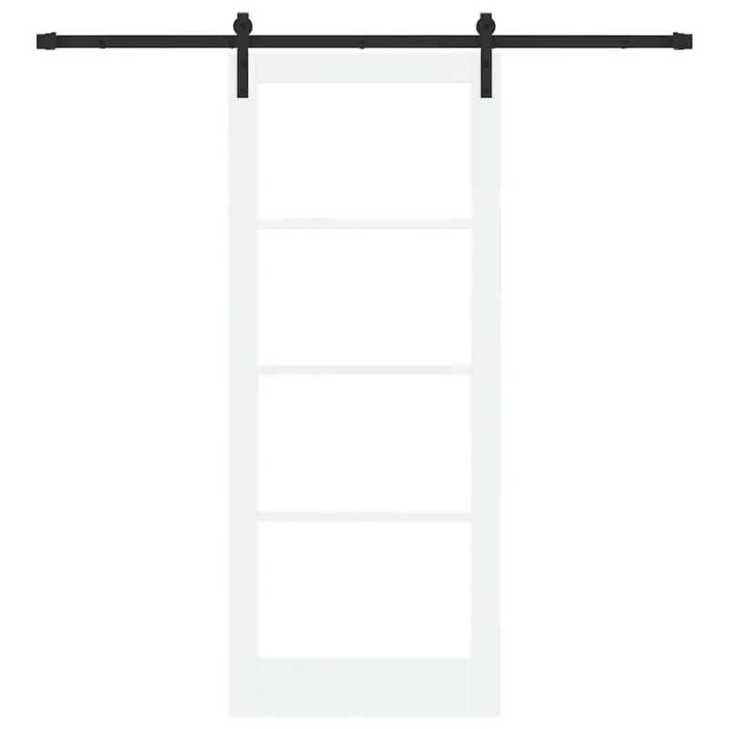 Slankios durys ORKDAL Balta ir juoda 83 x 202 cm