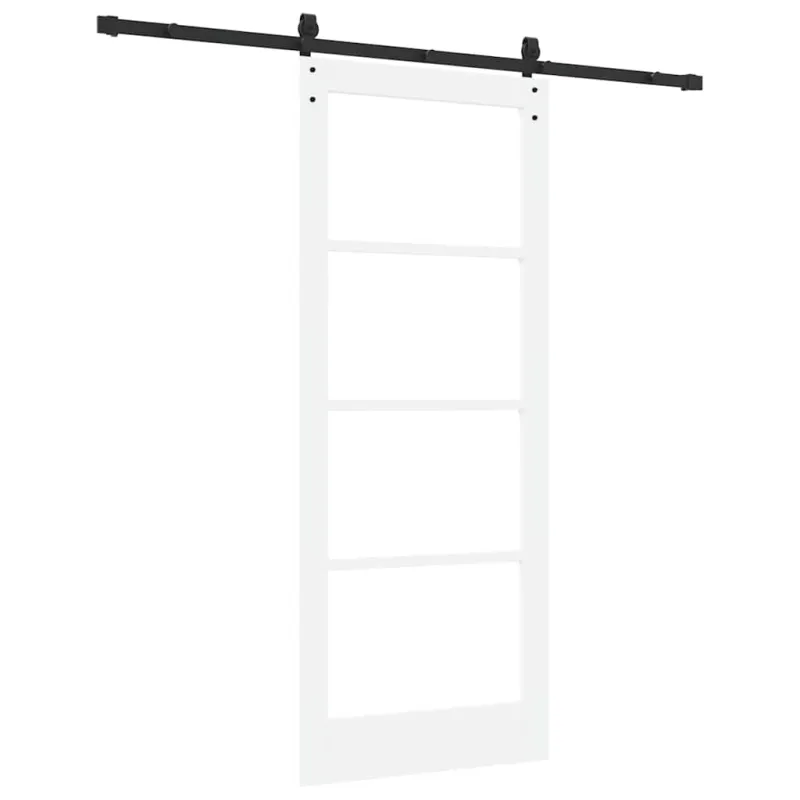 Slankios durys ORKDAL Balta ir juoda 83 x 202 cm