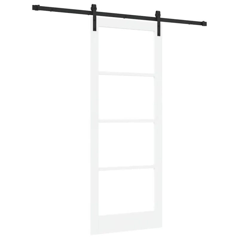 Slankios durys ORKDAL Balta ir juoda 83 x 211 cm