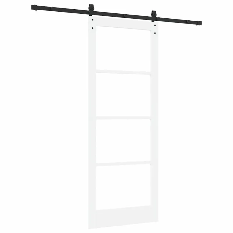 Slankios durys ORKDAL Balta ir juoda 83 x 211 cm