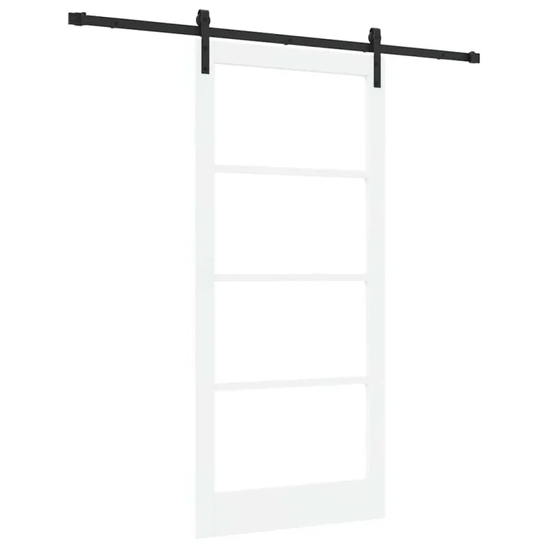 Slankios durys ORKDAL Balta ir juoda 93 x 202 cm