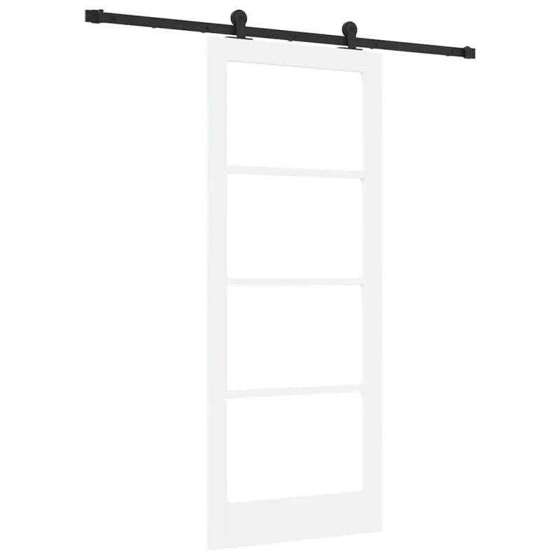 Slankios durys ORKDAL Balta ir juoda 83 x 202 cm