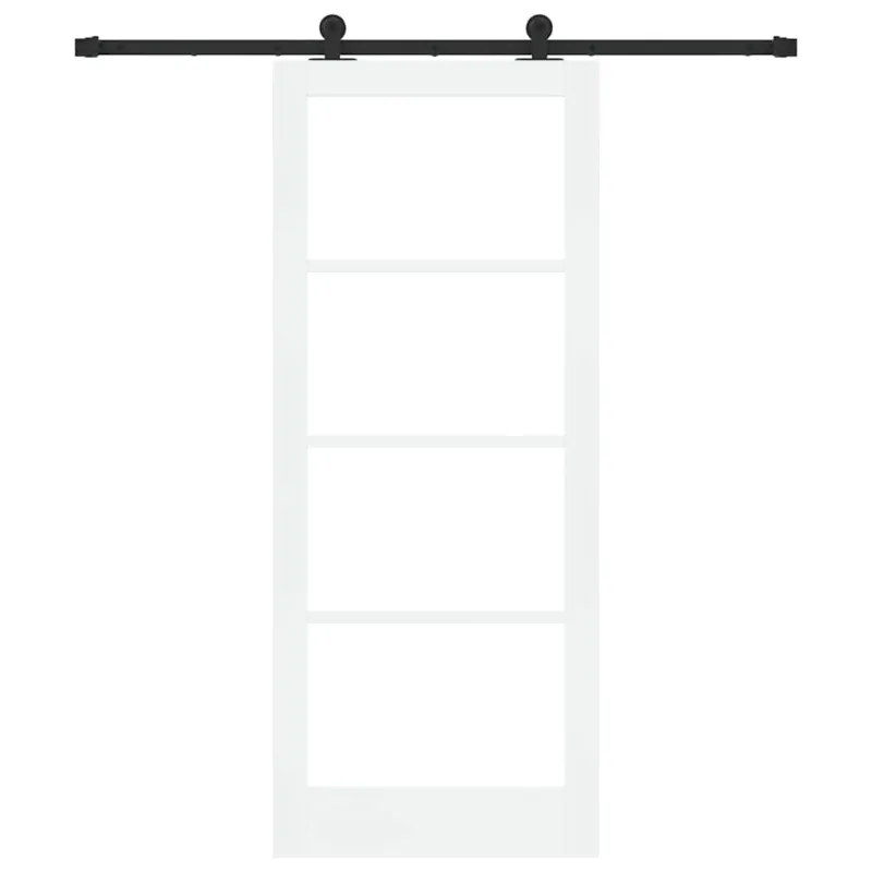 Slankios durys ORKDAL Balta ir juoda 83 x 202 cm