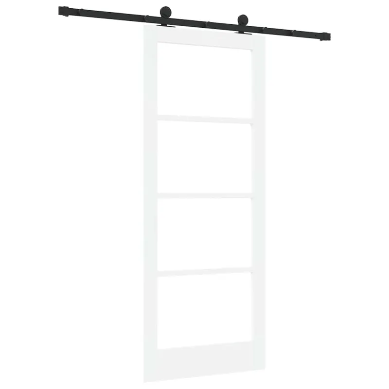 Slankios durys ORKDAL Balta ir juoda 83 x 202 cm