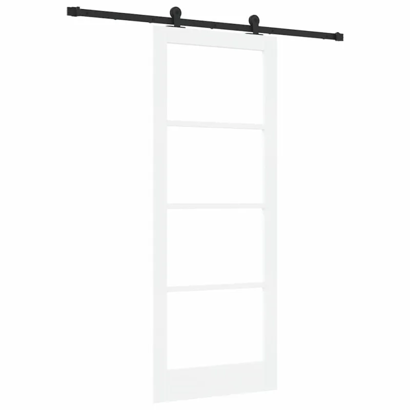 Slankios durys ORKDAL Balta ir juoda 83 x 211 cm
