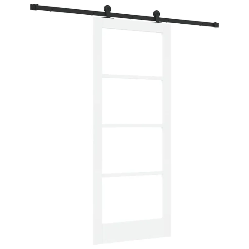 Slankios durys ORKDAL Balta ir juoda 83 x 202 cm