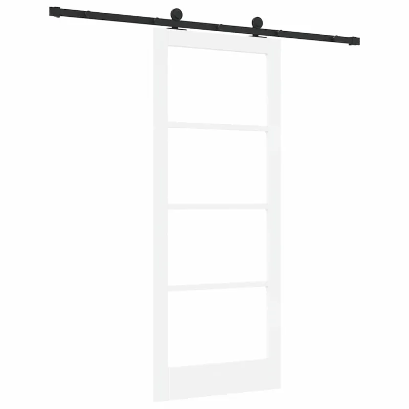 Slankios durys ORKDAL Balta ir juoda 83 x 202 cm