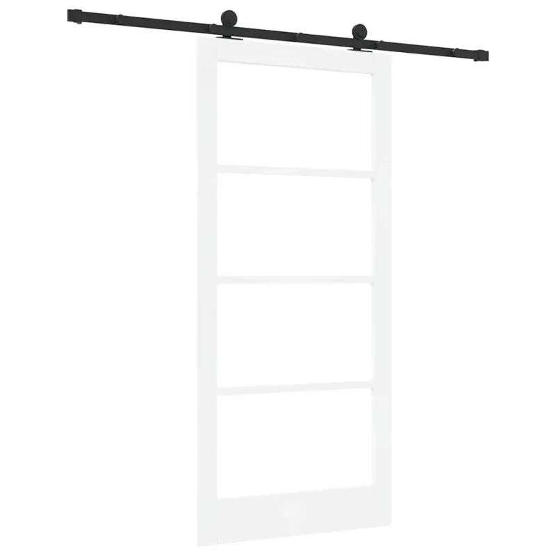 Slankios durys ORKDAL Balta ir juoda 93 x 202 cm