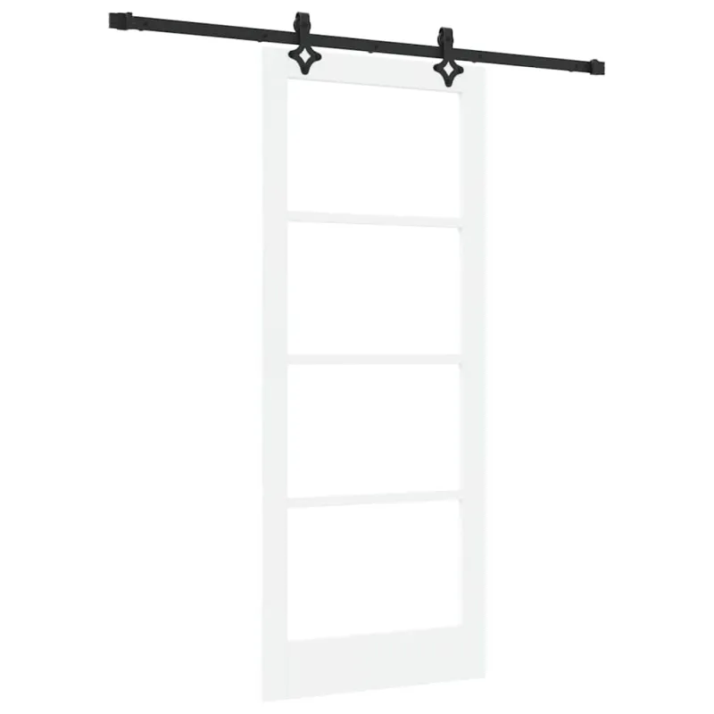 Slankios durys ORKDAL Balta ir juoda 83 x 202 cm