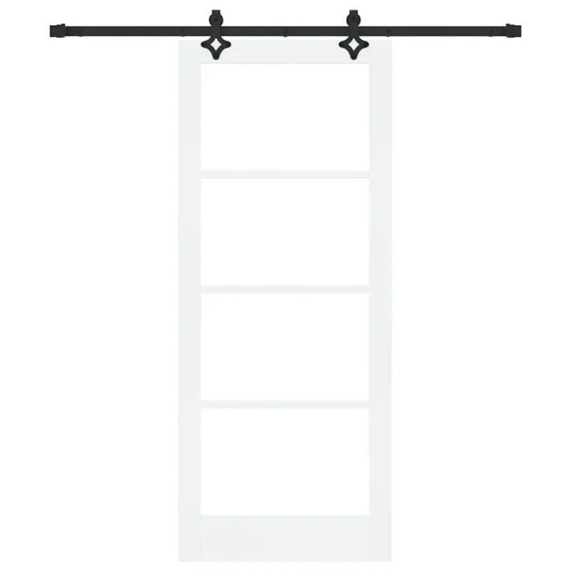 Slankios durys ORKDAL Balta ir juoda 83 x 202 cm