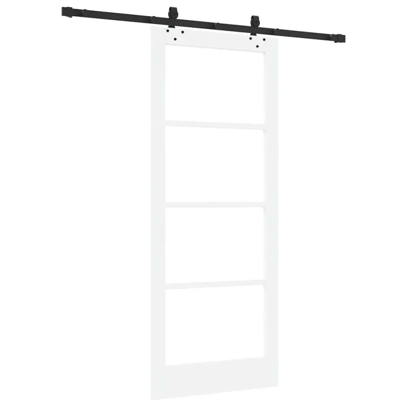 Slankios durys ORKDAL Balta ir juoda 83 x 202 cm