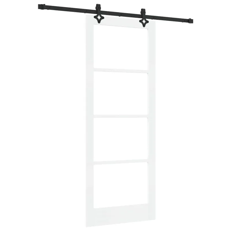 Slankios durys ORKDAL Balta ir juoda 83 x 211 cm