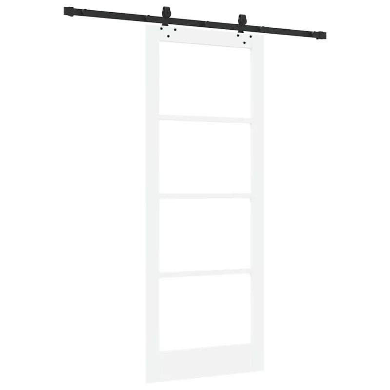 Slankios durys ORKDAL Balta ir juoda 83 x 211 cm