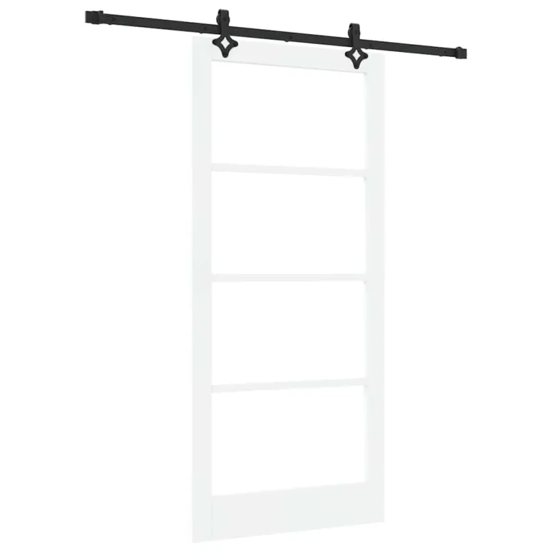 Slankios durys ORKDAL Balta ir juoda 93 x 202 cm