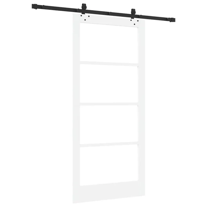 Slankios durys ORKDAL Balta ir juoda 93 x 202 cm