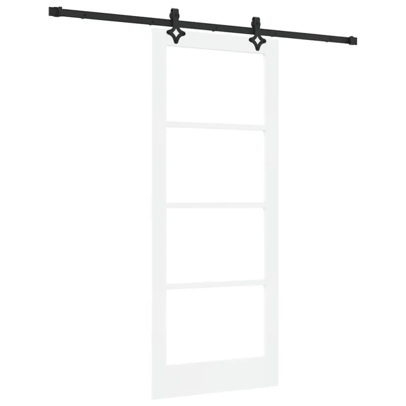 Slankios durys ORKDAL Balta ir juoda 83 x 202 cm