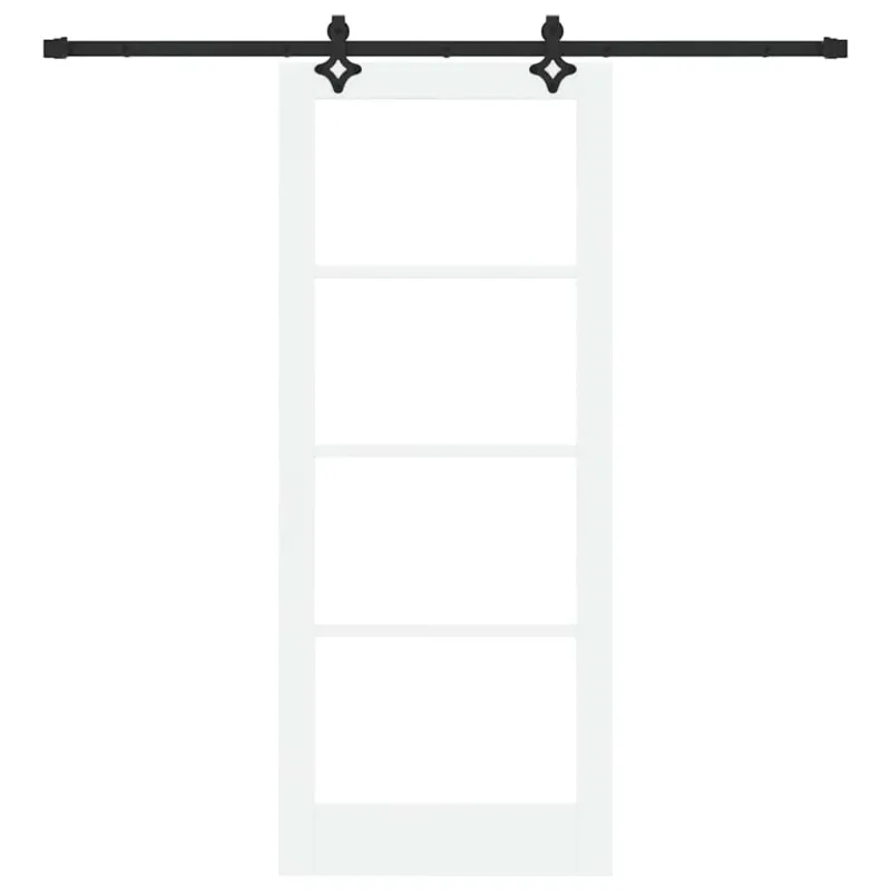 Slankios durys ORKDAL Balta ir juoda 83 x 202 cm