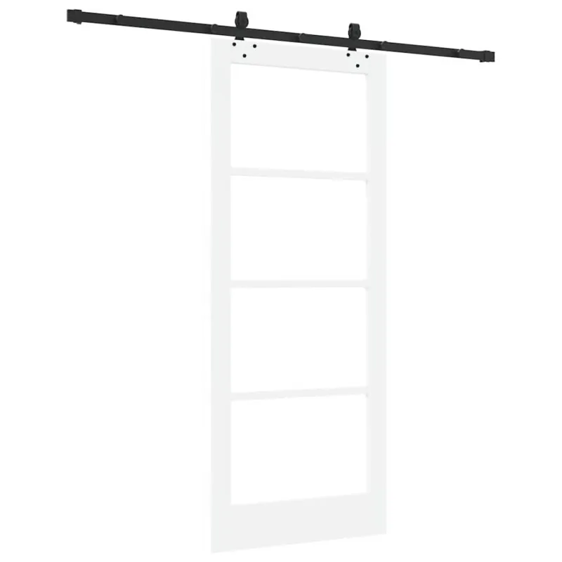 Slankios durys ORKDAL Balta ir juoda 83 x 202 cm