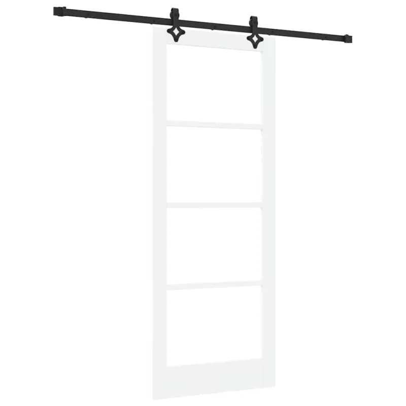 Slankios durys ORKDAL Balta ir juoda 83 x 211 cm