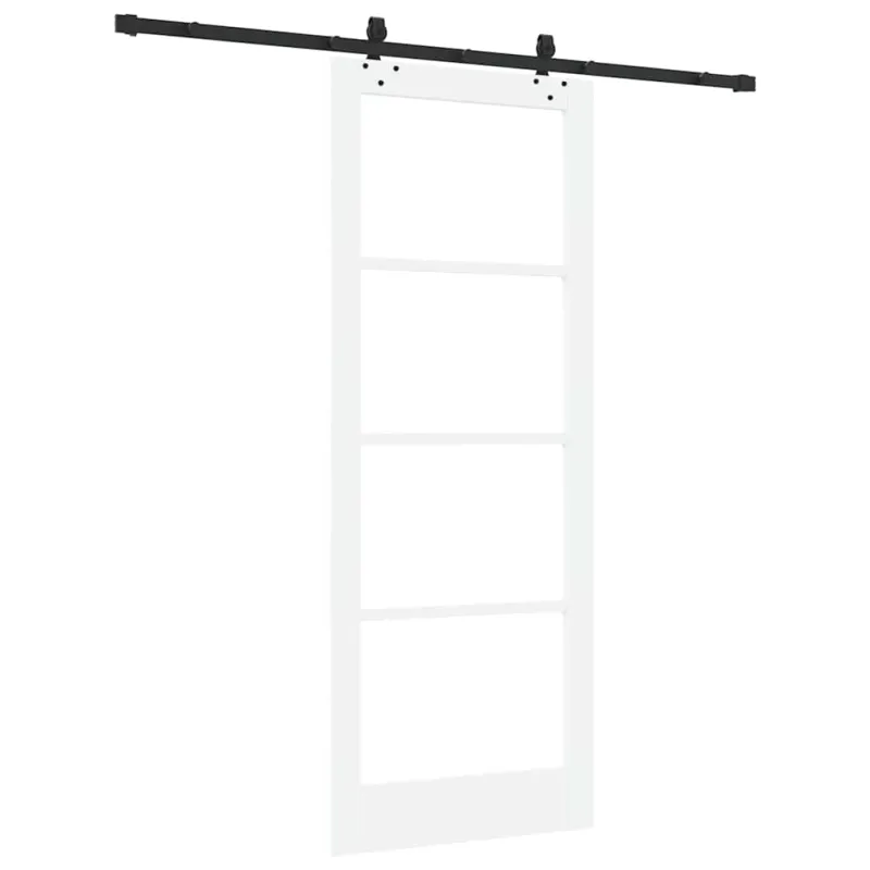 Slankios durys ORKDAL Balta ir juoda 83 x 211 cm