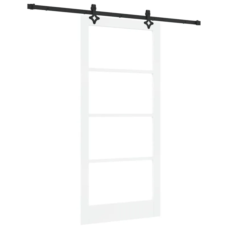 Slankios durys ORKDAL Balta ir juoda 93 x 202 cm