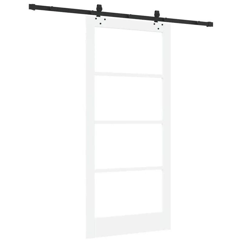 Slankios durys ORKDAL Balta ir juoda 93 x 202 cm