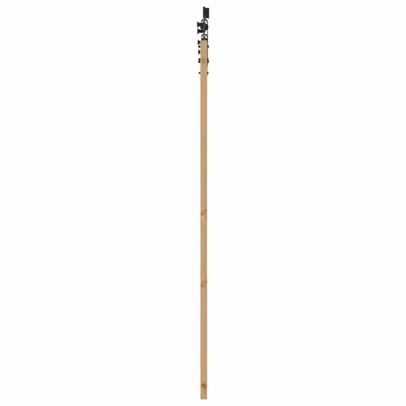 Slankios durys Natūrali ir juoda 61 x 198,5 cm