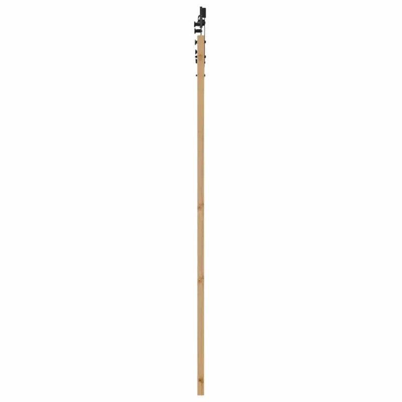 Slankios durys Natūrali ir juoda 93 x 202 cm