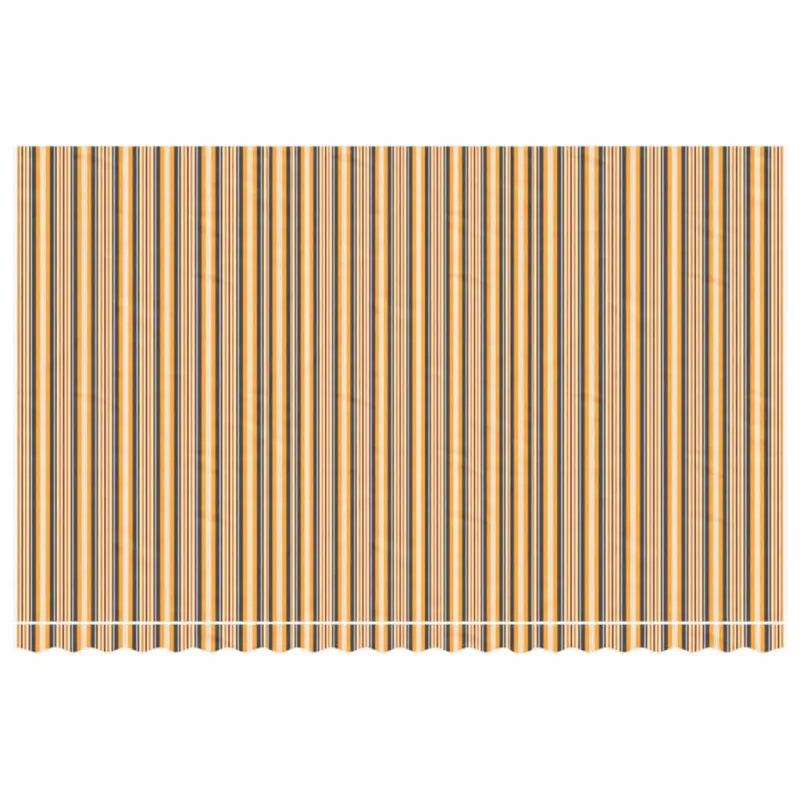 Pakaitinis audinys markizei, įvairių spalvų, 5x3m, dryžuotas