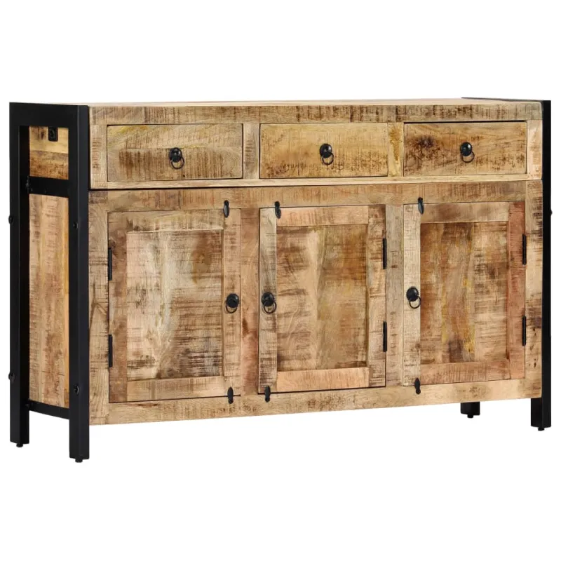 Šoninė spintelė, 120x35x76cm, mango medienos masyvas