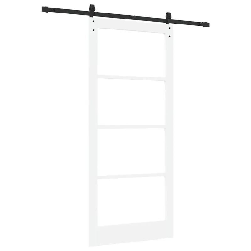 Slankios durys ORKDAL Balta ir juoda 93 x 211 cm
