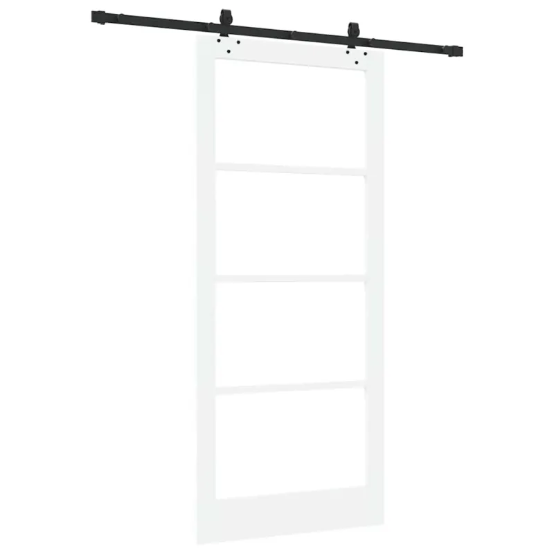 Slankios durys ORKDAL Balta ir juoda 93 x 211 cm