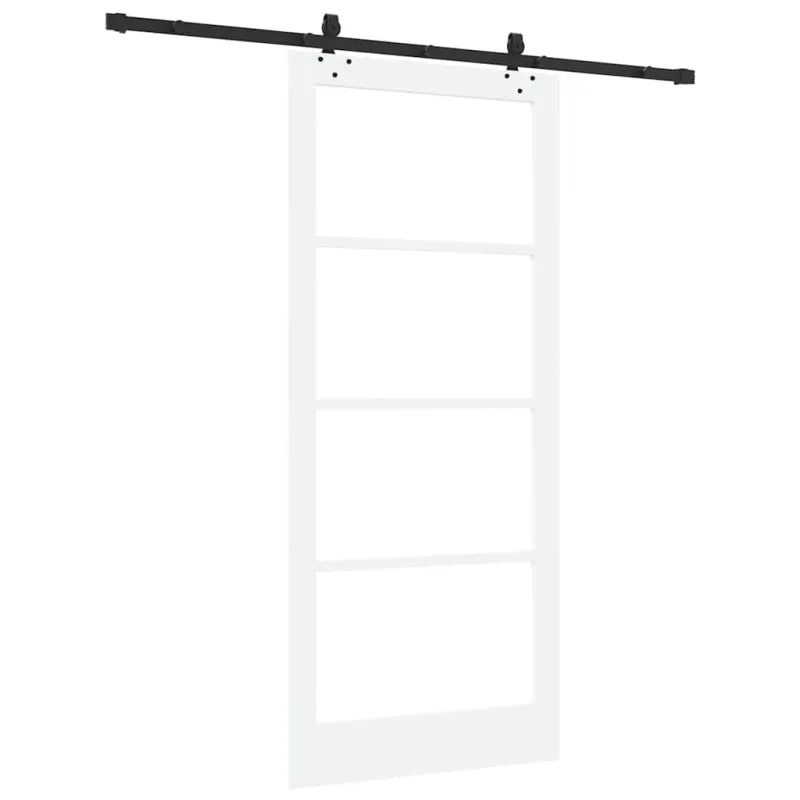 Slankios durys ORKDAL Balta ir juoda 93 x 211 cm